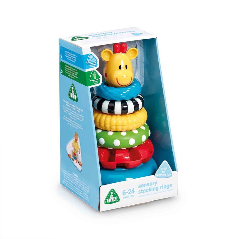 Early Learning Centre Sensory Stacking Rings - Édition anglaise - Notre exclusivité