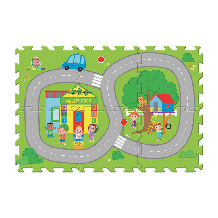 MEGAMAT - CocoMelon 6 Piece Tile Playmat