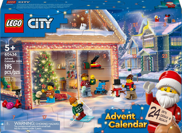 LEGO City Le calendrier de l'Avent 2024 60436
