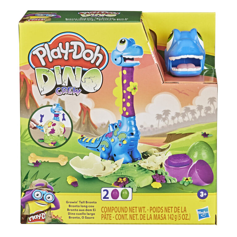 Play-Doh Dino Crew Bronto long cou, dinosaure