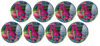 8 Pack Playball with Pump 4 inch Trolls