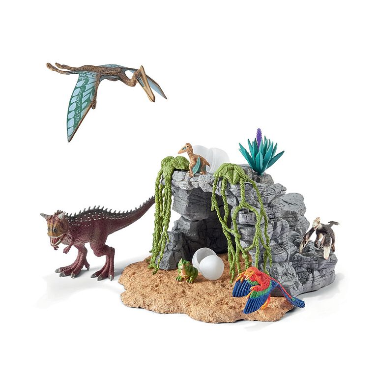 Schleich Dinosaur Cave Playset Toys R Us Canada