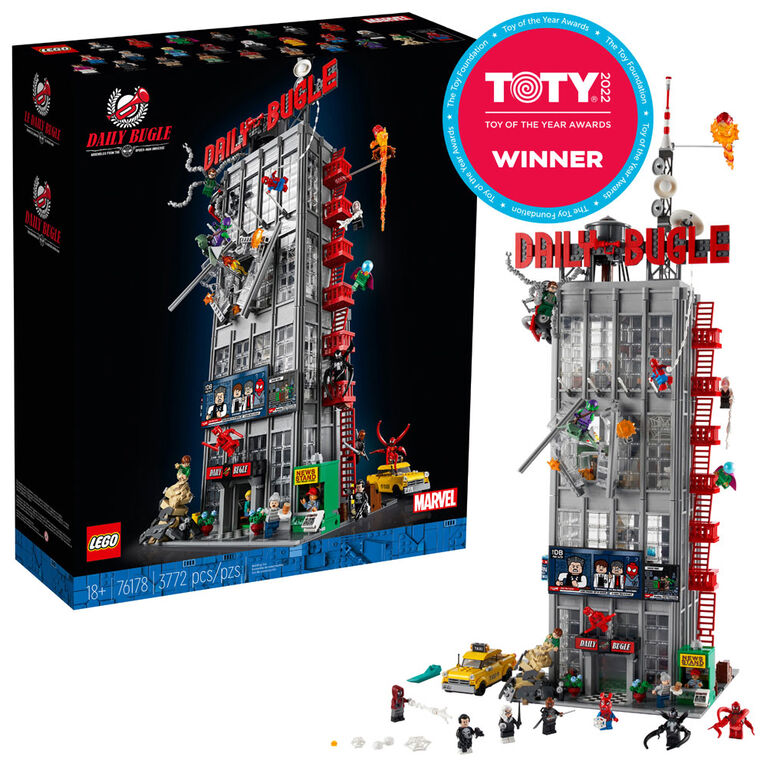 LEGO Marvel Spider-Man Le Daily Bugle 76178 Ensemble de construction (3772 pièces)