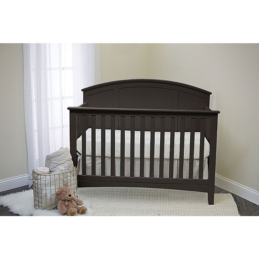 Baby Cache Collins Convertible Crib Charcoal Brown