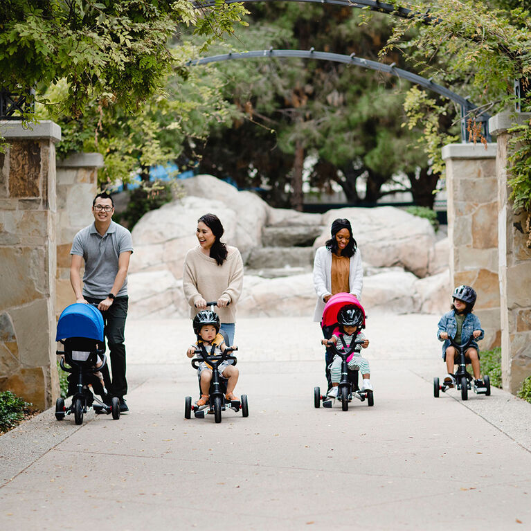 Joovy Tricycoo UL Kids Tricycle, Lightweight Compact Fold - Forged Iron
