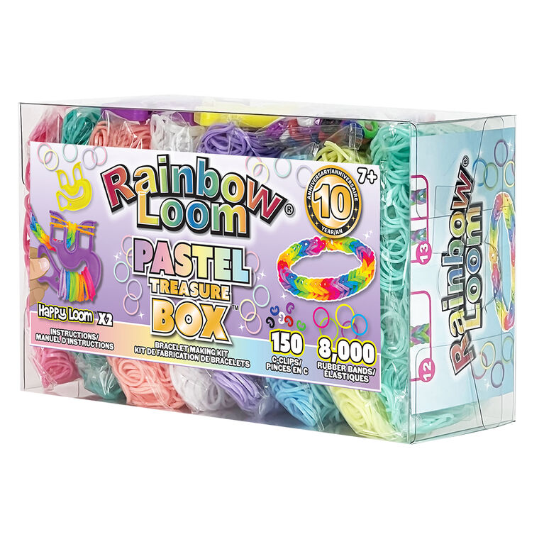  Rainbow Loom® Treasure Box Pastel Edition, 8,000