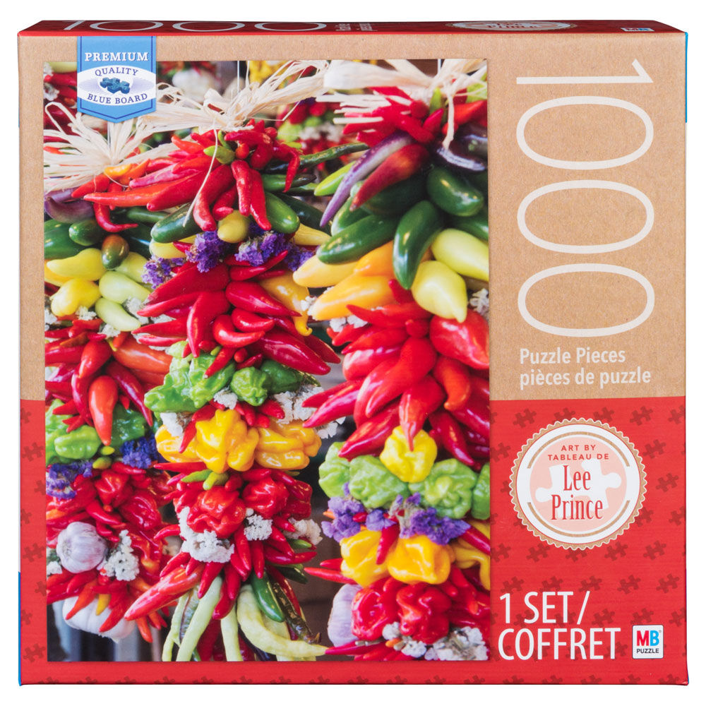 Artist Lee Prince - 1000 Piece Adult Jigsaw Puzzle - Peppers