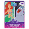 Disney Princess, 100-Piece Reversible Jigsaw Puzzle Double-Sided The Little Mermaid Ariel and Ursula