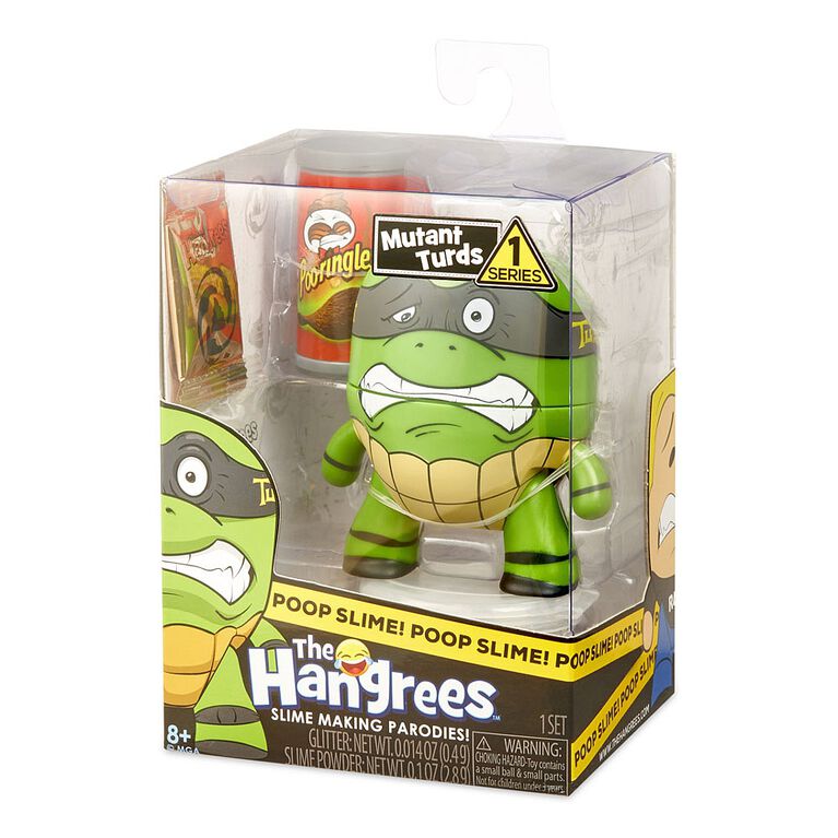 The Hangrees Mutant Turds Collectible Parody Figure with Slime