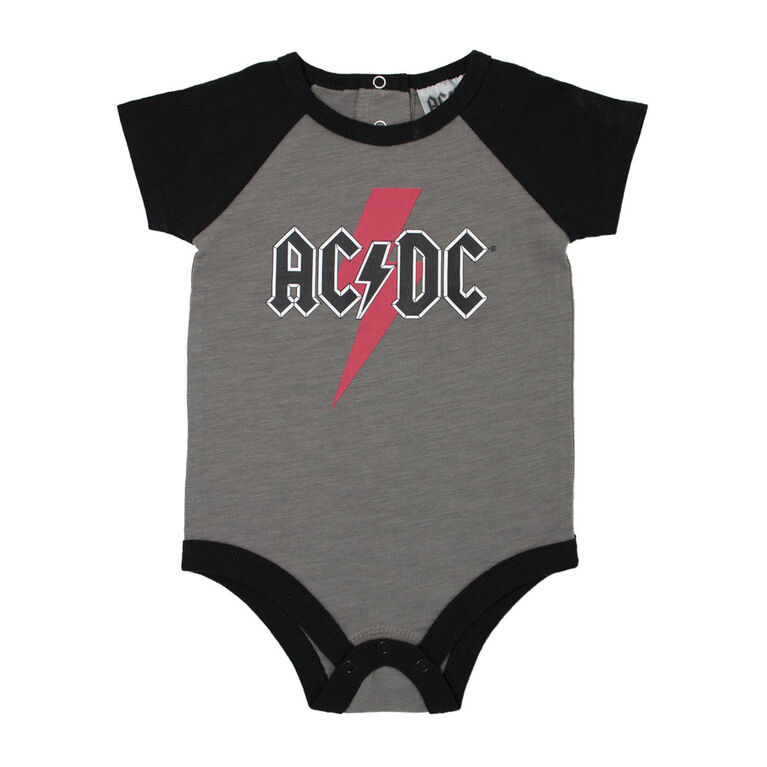 AC/DC Bodysuit Grey 12M | Babies R Us Canada