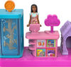 Barbie Mini BarbieLand Collectible Pet Boutique Playset with 1.5-inch Barbie Doll, Interactive Play Areas for Storytelling Fun