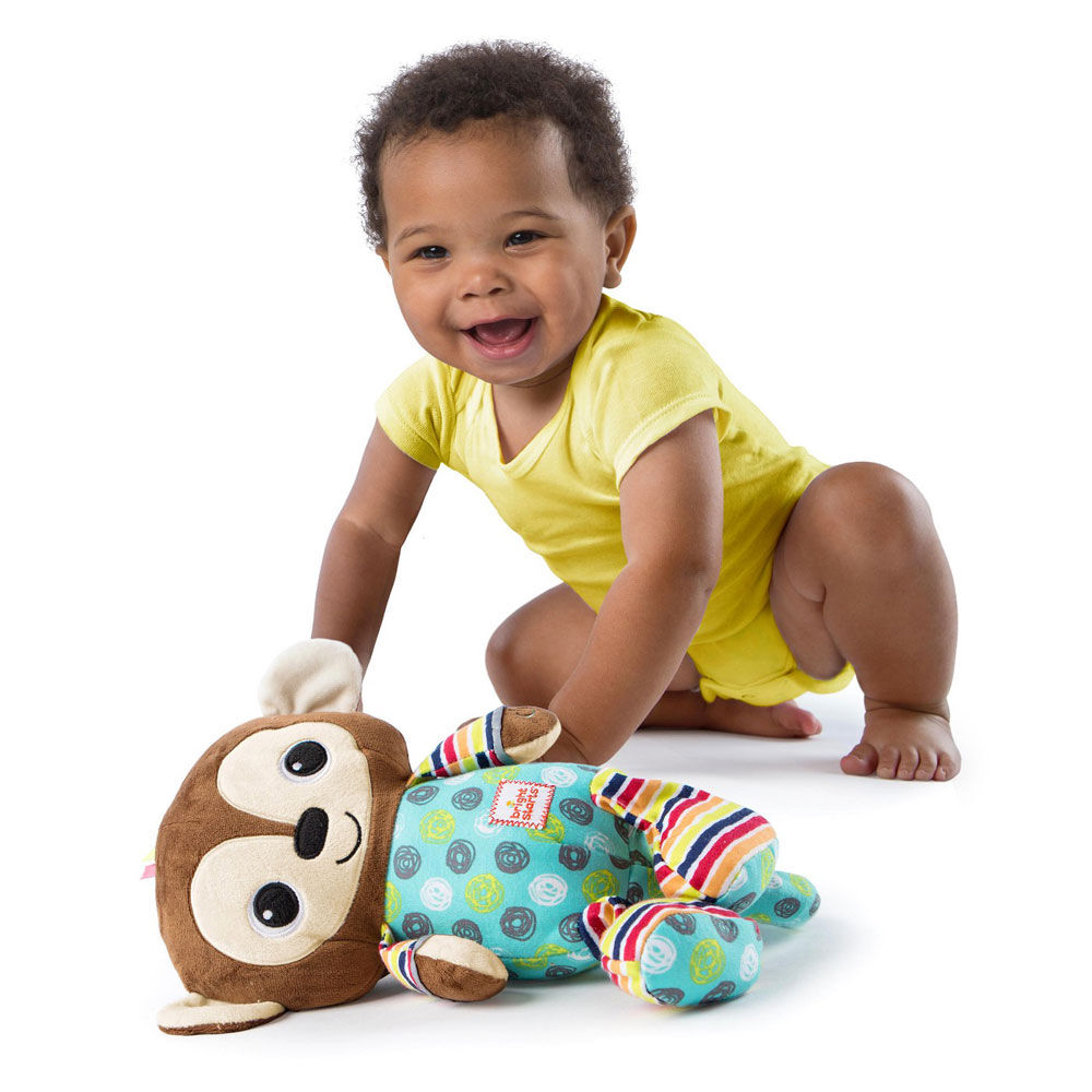 Bright starts roll and laugh monkey 2025