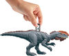 Jurassic World Strike Attack Monolophosaurus Dinosaur Action Figure Toy with Single Strike Action