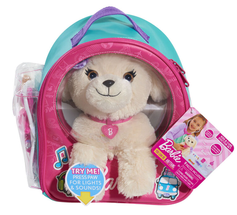 Ensemble de Sacoche de Véto Barbie - Labradoodle.