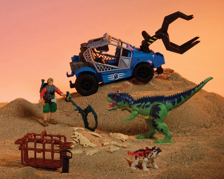 Animal planet dinosaur playset clearance