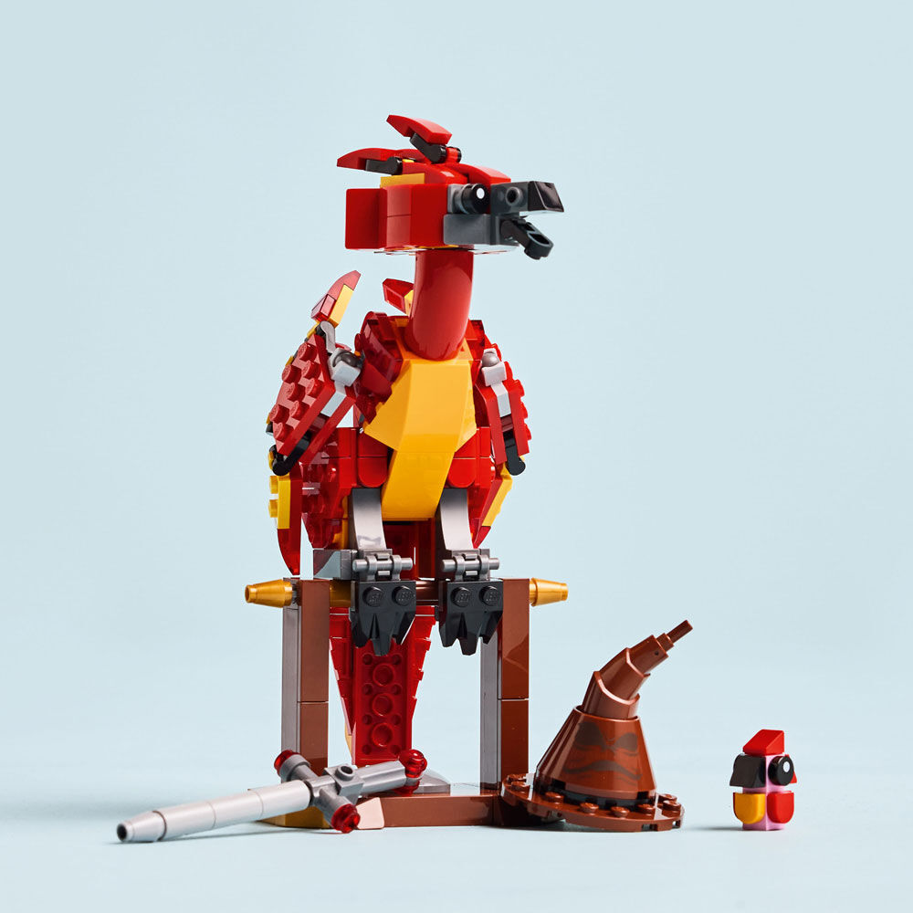 LEGO Harry Potter Fawkes: Dumbledore's Phoenix Kids Toy for Kids, Boys and Girls, Ages 8+ - 76448