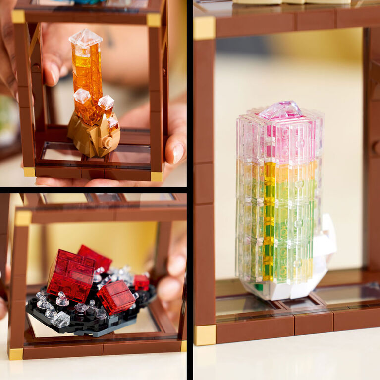 LEGO Ideas Mineral Collection Building Set for Adults - Customizable Bedroom or Office Décor - 21362