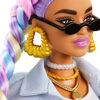 Barbie - Poupée Extra avec veste en denim à franges et chiot