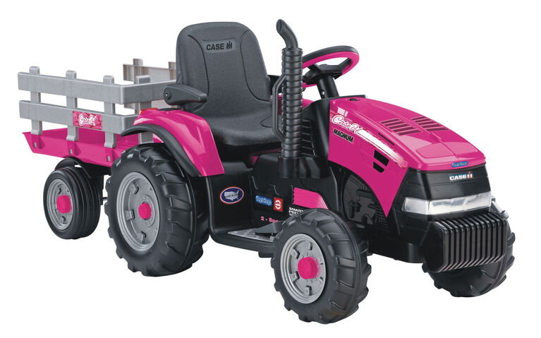 Peg Perego - Tracteur Magnum Case IH - Rose.