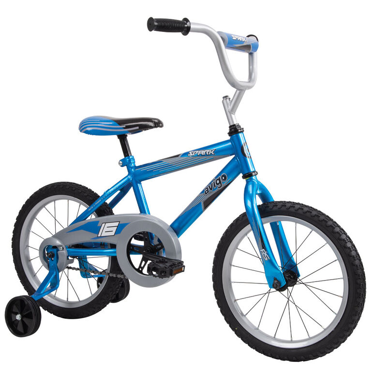 Avigo - Vélo Spark - Bleu, 16 pouces