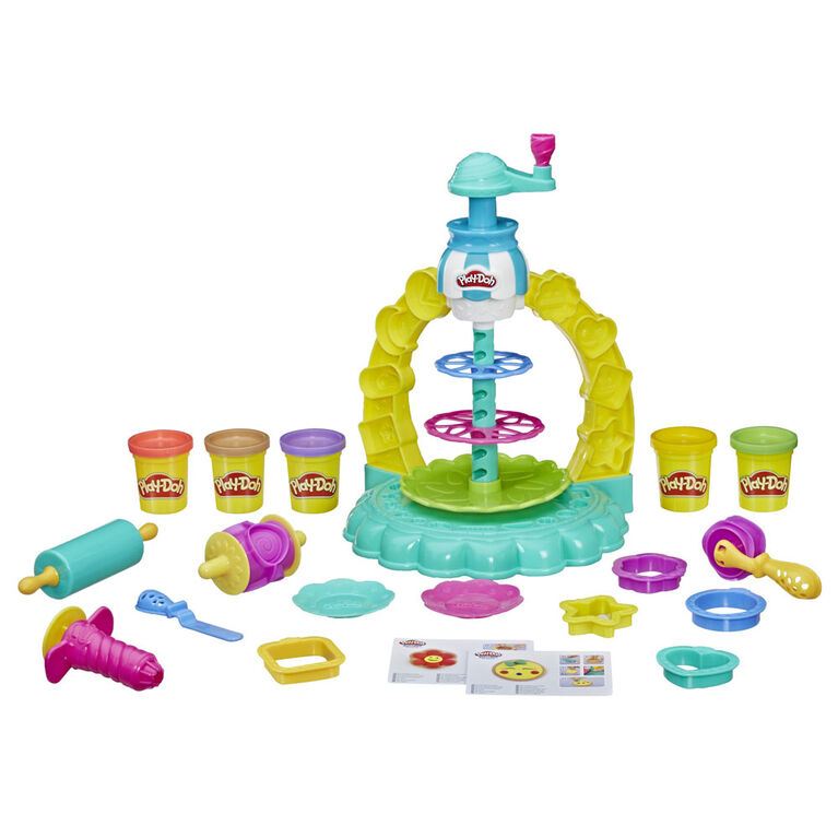 Play-Doh Kitchen Creations Sprinkle Cookie Surprise Play Food Set with 5 Non-Toxic Play-Doh Colors