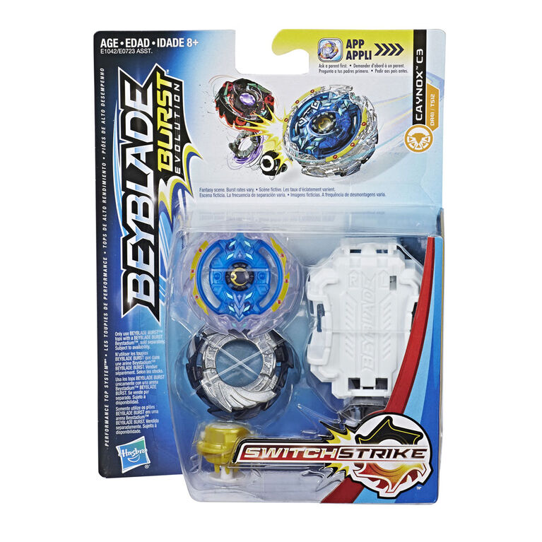 Beyblade Burst Evolution SwitchStrike Starter Pack Caynox C3