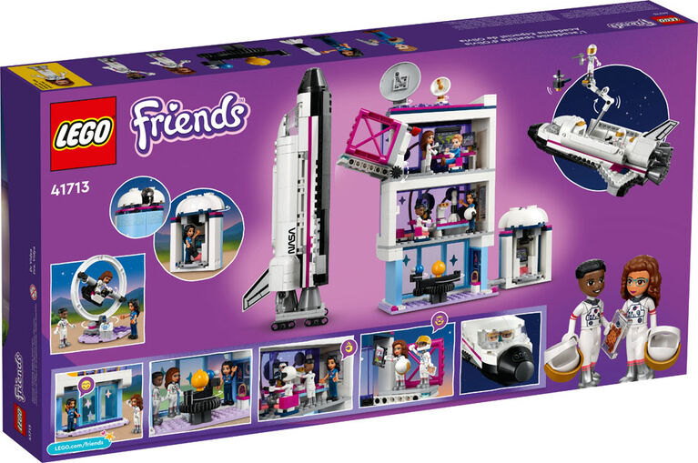 LEGO Friends L'académie spatiale d'Olivia 41713 Ensemble de construction (757 pièces)