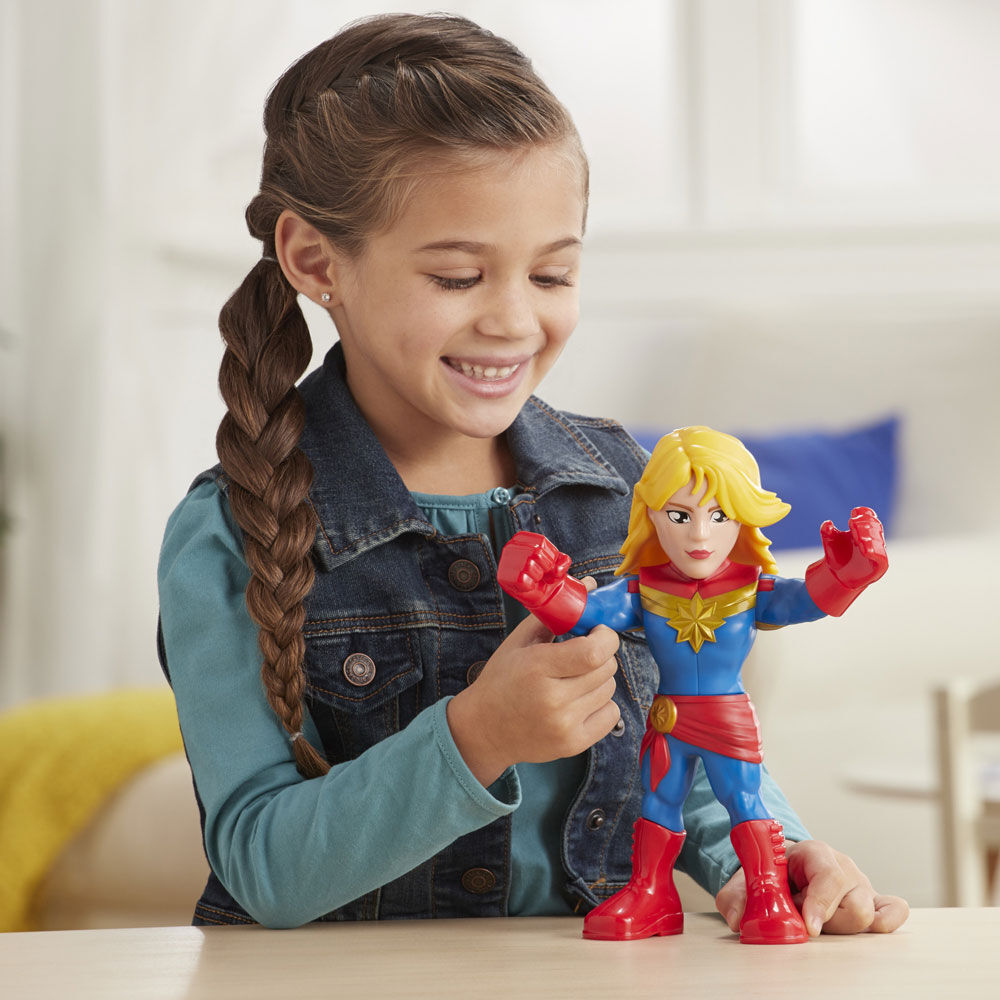 Playskool Heroes Mega Mighties Marvel Super Hero Adventures Captain Marvel