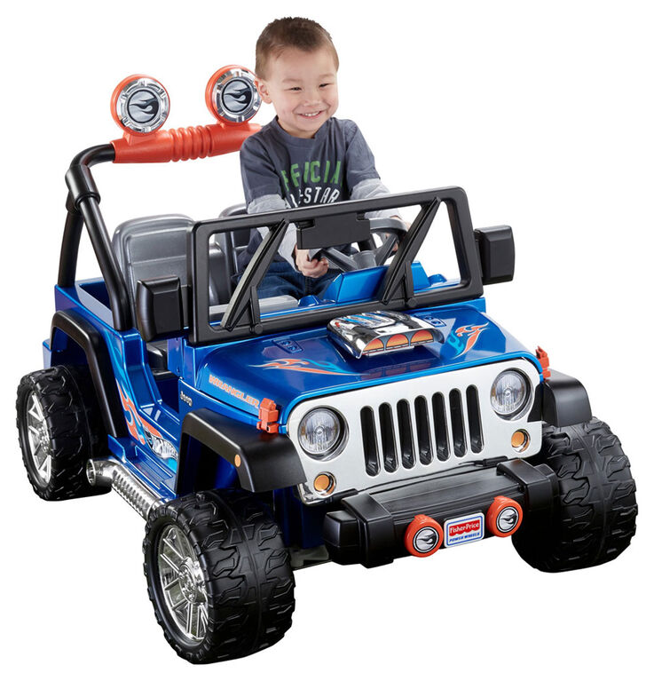 Fisher-Price Power Wheels Hot Wheels Jeep Wrangler