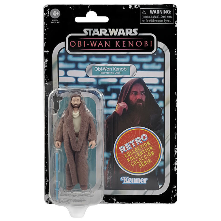 Star Wars Retro Collection Obi-Wan Kenobi (Wandering Jedi) Toy 3.75-Inch