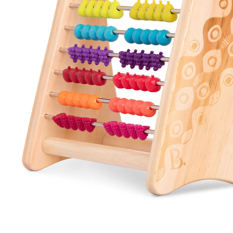 Wooden Abacus W/ Fruits