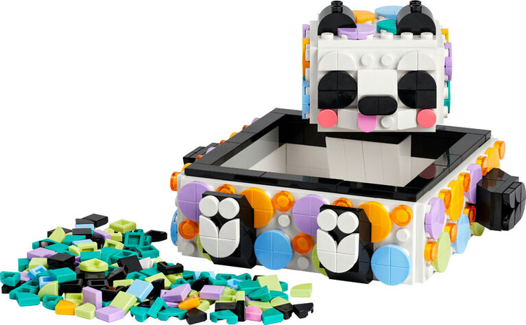 LEGO DOTS Plateau panda mignon 41959 Ensemble créatif de décoration artisanale (517 pièces)