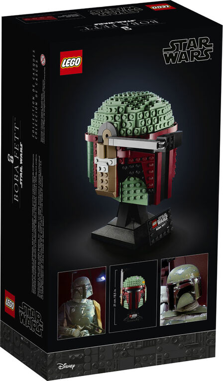 LEGO Star Wars TM Le casque de Boba Fett 75277 (625 pièces)
