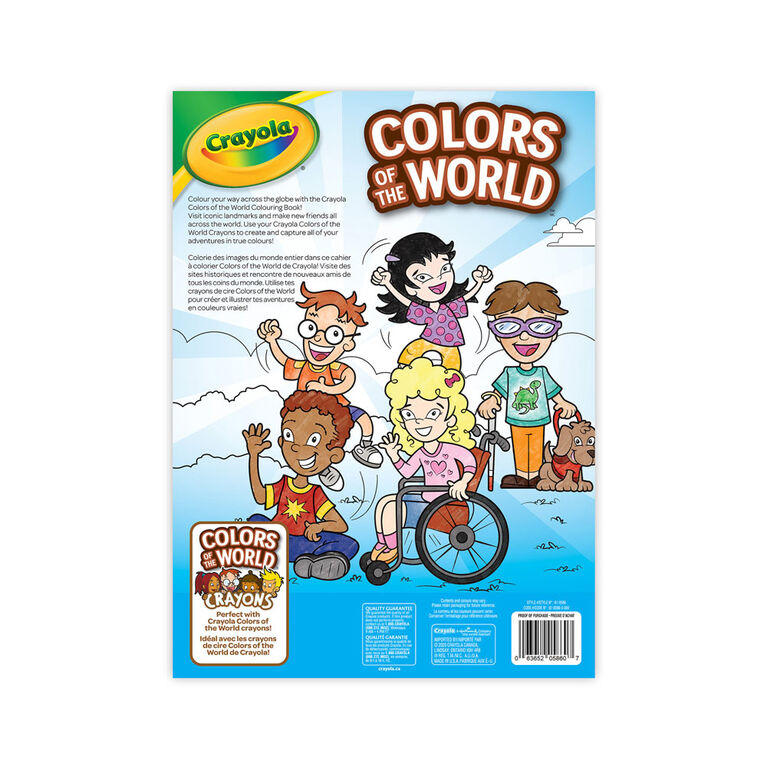 Cahier à colorier Colors of the World Crayola