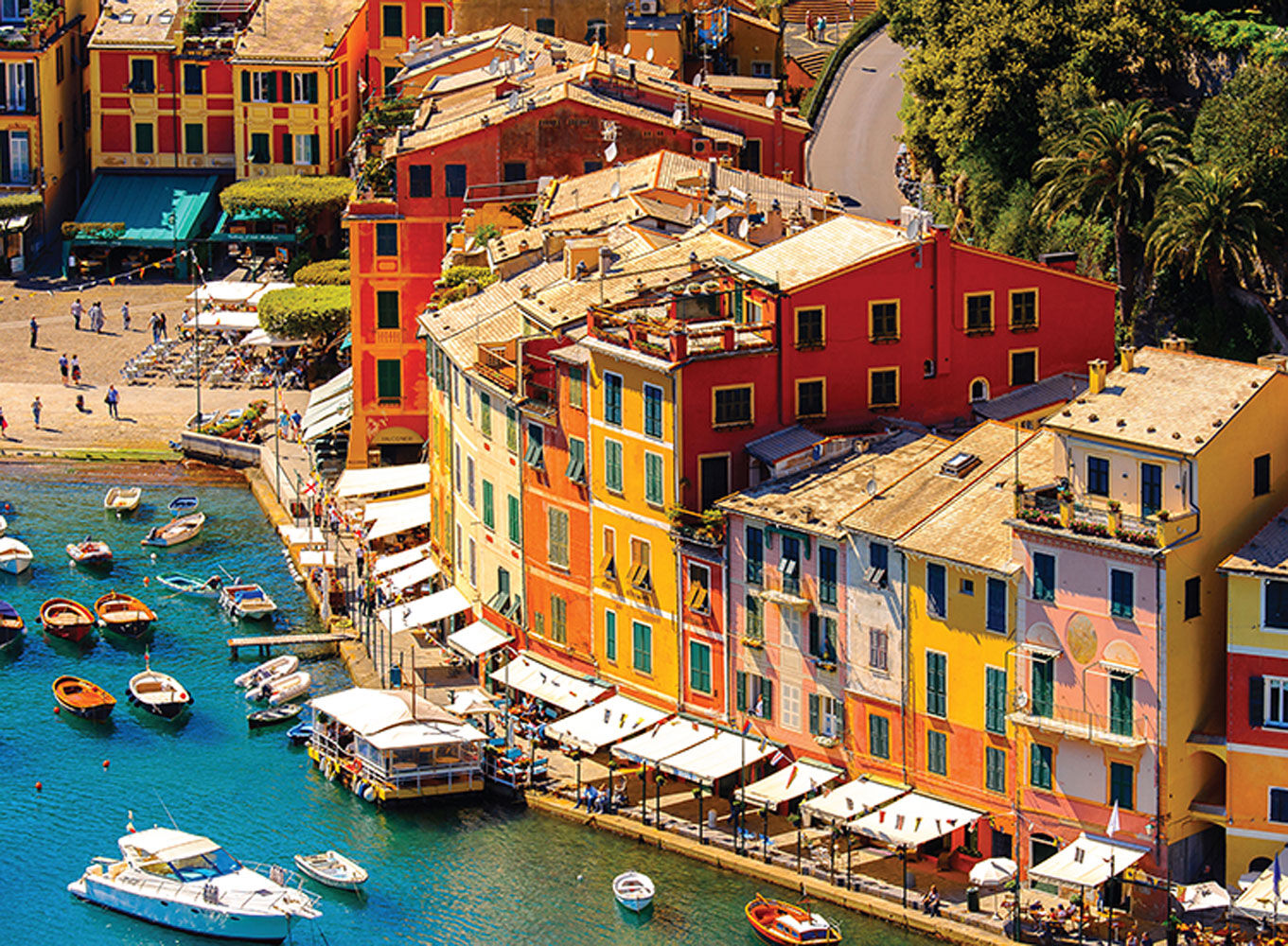 Artist Anton Ivanov - 1000 Piece Adult Jigsaw Puzzle - Portofino, Italy