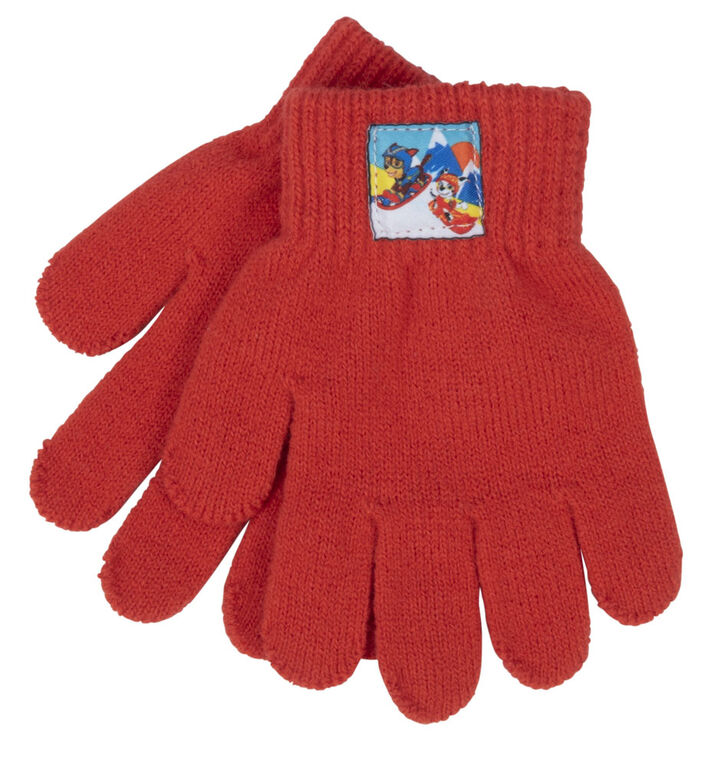 Ensemble Bonnet P&eacute;ruvien Et Gants Pat&rsquo;Patrouille