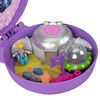 Polly Pocket - Coffret de jeu compact Fusée D'Exploration Spatiale Saturne