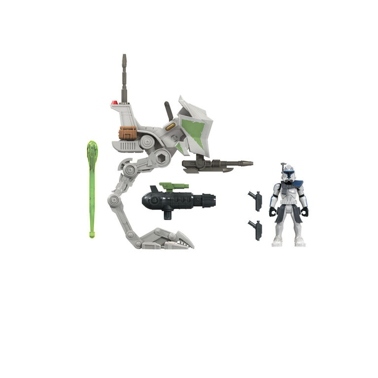 Star Wars Mission Fleet Expedition Class Captain Rex Clone Combat 2.5-Inch-Scale Figure and Vehicle