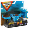 Monster Jam, Official Scoopz Dirt Squad Scooper Monster Truck with Moving Parts, 1:64 Scale Die-Cast Vehicle