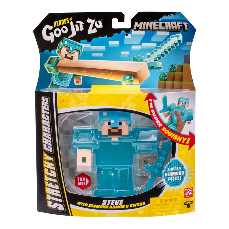 Heroes of Goo Jit Zu Minecraft, Stretchy Characters Steve