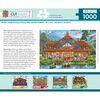 1000PC EZgrip Cut-Away "Camping Lodge" Large 1000 Piece Jigsaw Puzzle