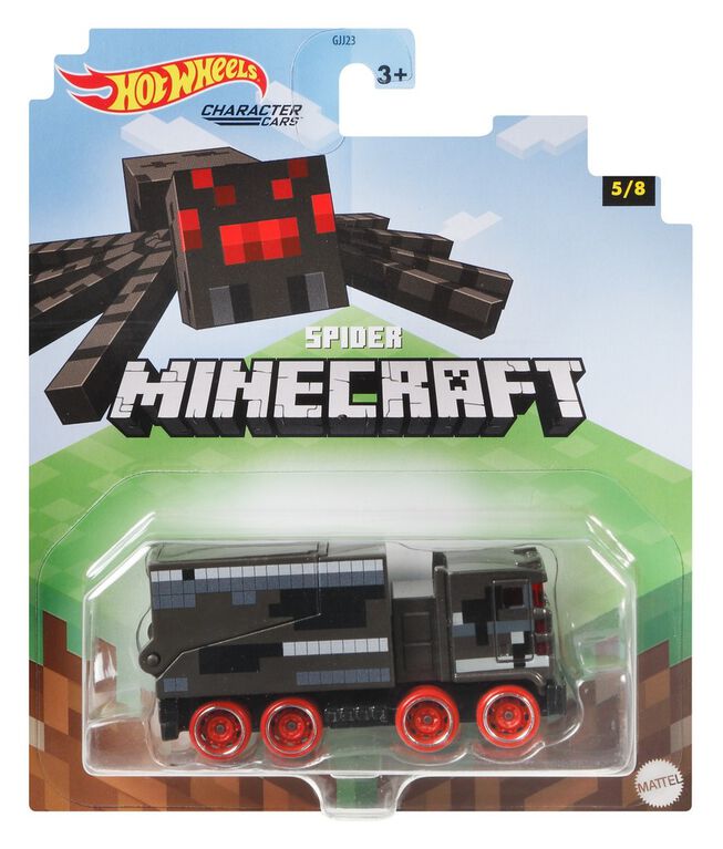 Hot Wheels Character Cars Minecraft Spider