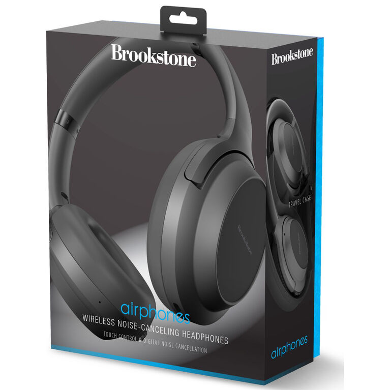 Brookstone Noise-Cancelling Headphones - English Edition