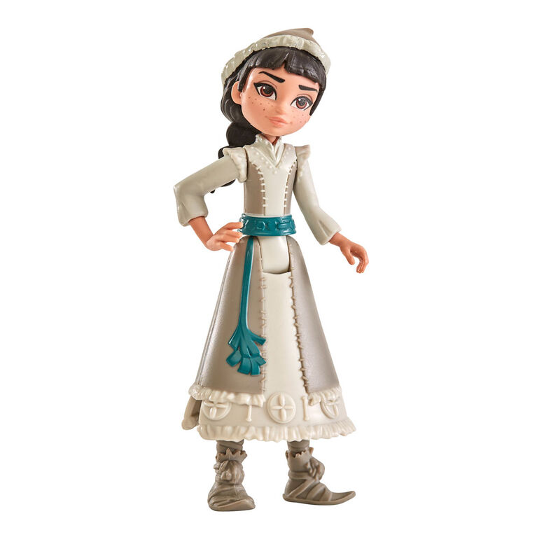 Disney La Reine des neiges, petite poupée Honeymaren avec robe blanche inspirée du film de Disney, La Reine des neiges II