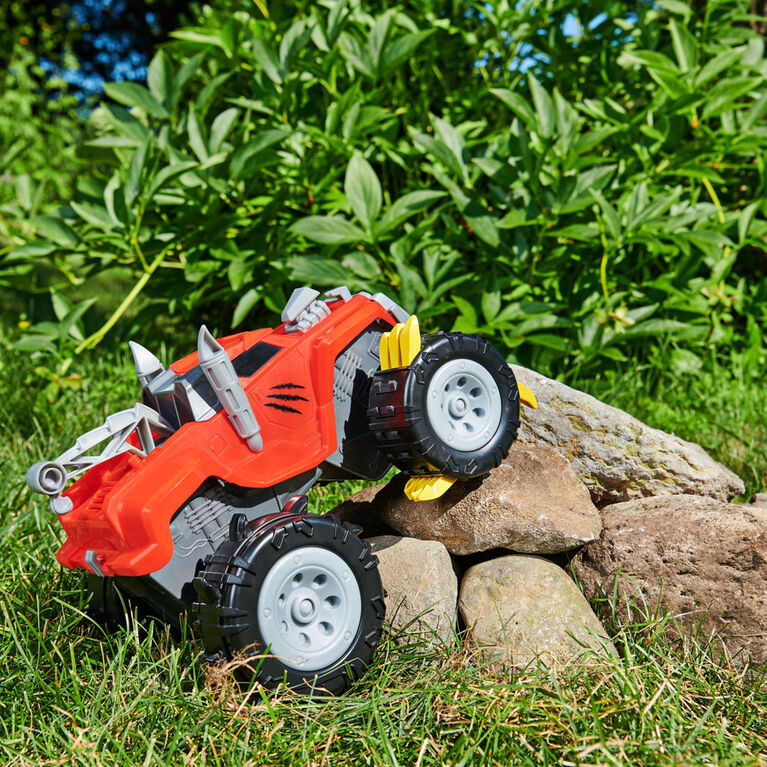 The Animal, Interactive Unboxing Toy Truck with Retractable Claws and Lights and Sounds