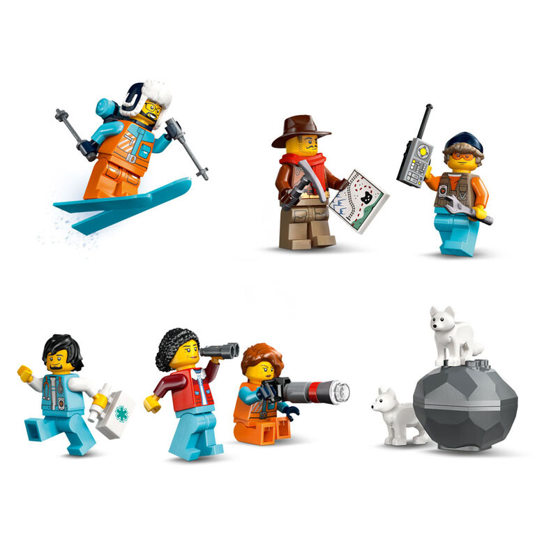 LEGO City Explorers' Arctic Polar Express Train Set - Building Kits Toy, Ages 7+  - 60470