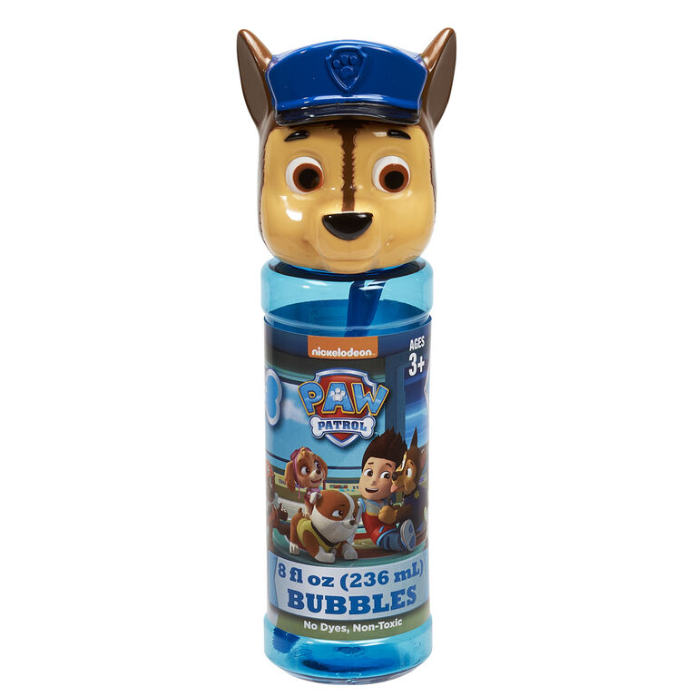 Paw Patrol Chase 8oz Bubbles