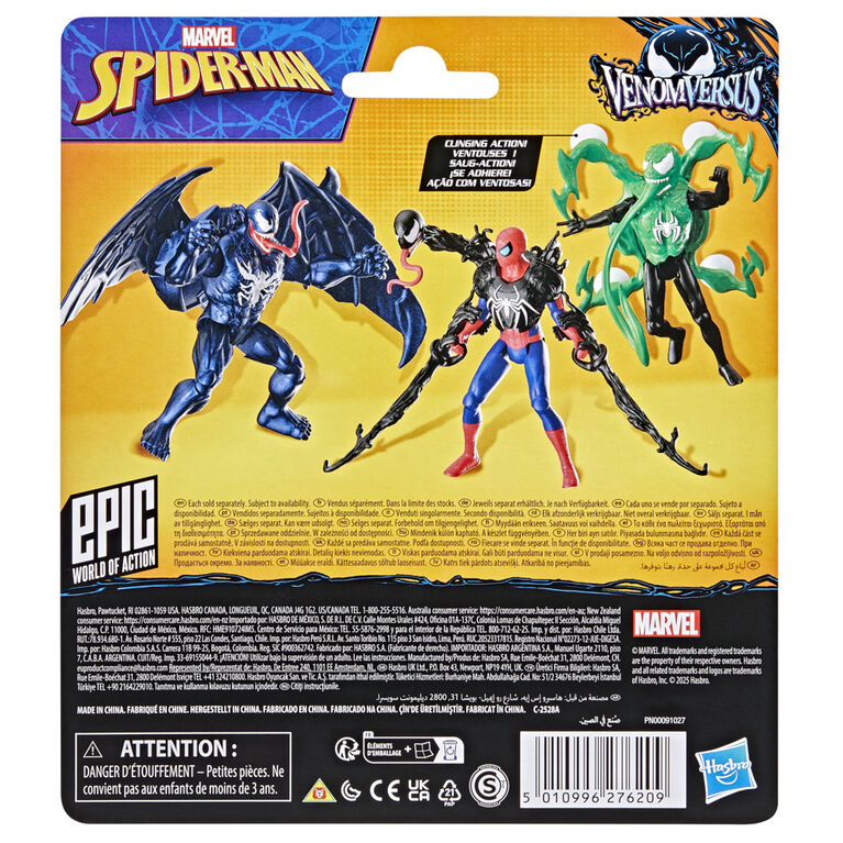 Marvel Spider-Man Epic World of Action VenomVersus, figurine Miles Morales