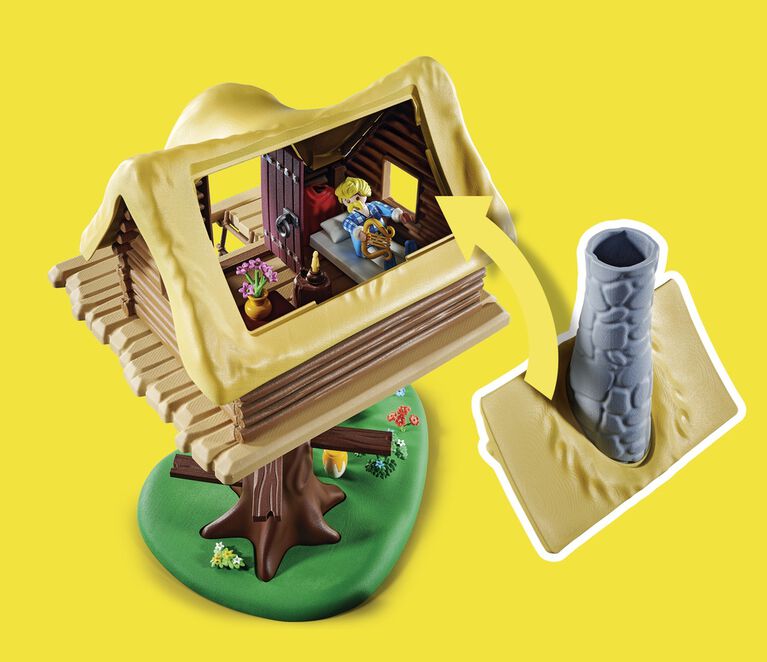 Astérix: Cacofonix with treehouse