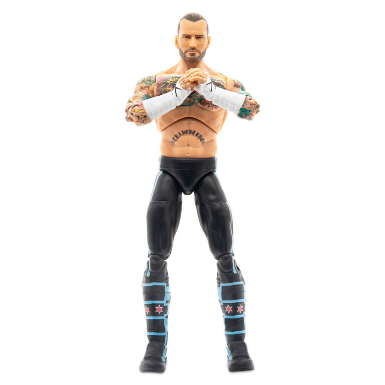 CM Punk Micro Brawler - AEW WWE mini figure - All Elite Wrestling